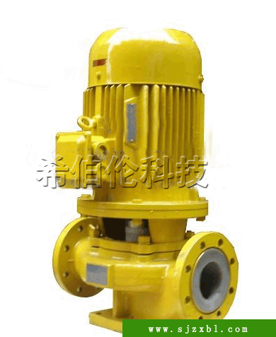 GBF型衬氟管道泵